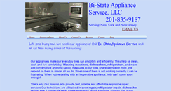 Desktop Screenshot of bistateapplianceservice.com